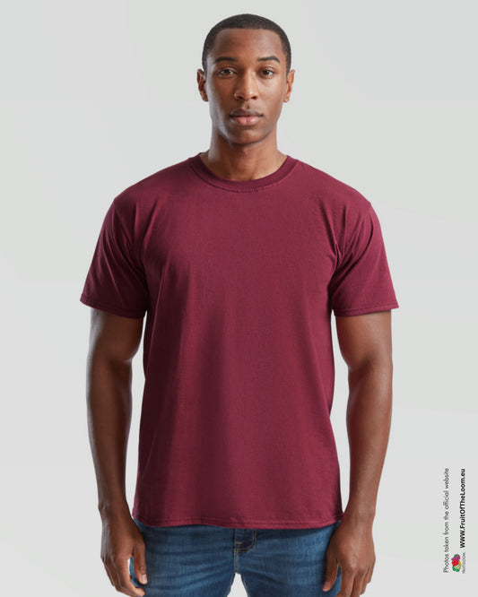 Valueweight Tee - Burgundy